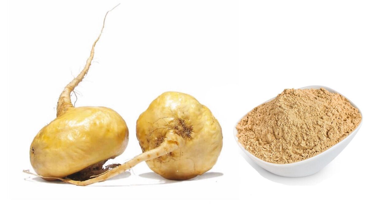 Perujska maca v izdelku
